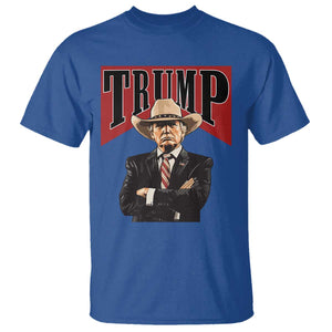 Trump Cowboy T Shirt Western Daddy Take America Back Retro TS02 Royal Blue Print Your Wear