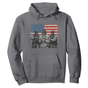 Captured Dictator Maduro Hoodie Special Forces Justice Operation American Flag TS02 Charcoal Print Your Wear