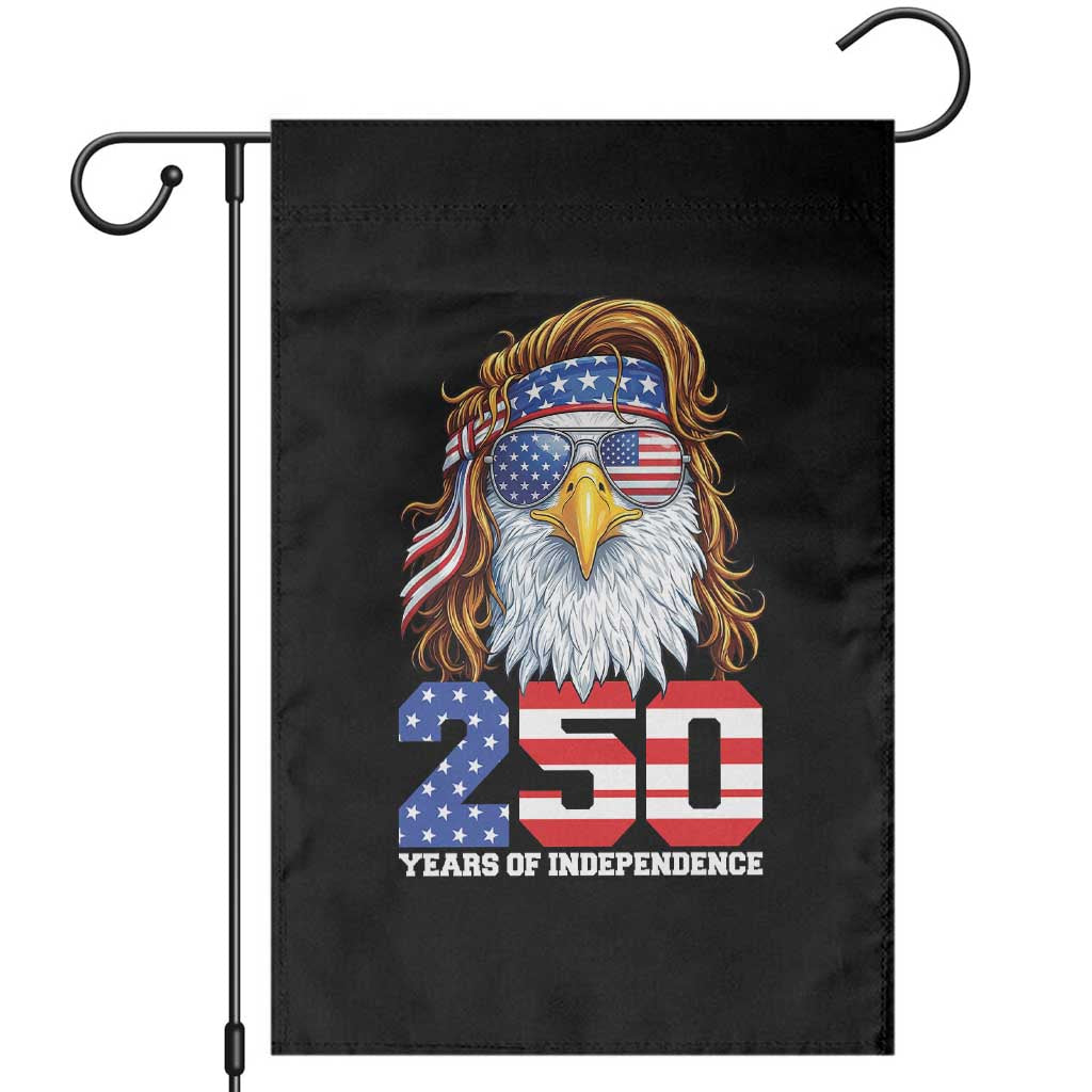 250 Years of Independece Patriotic Eagle Garden Flag 1776 2026 USA Flag 4th of July Semiquincentennial TS02 Black Print Your Wear