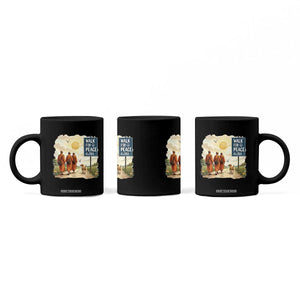 Walk For Peace Aloka the Dog and Monks Coffee Mug TS02 Print Your Wear