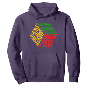 Black History Month Hoodie Believe Achieve Succeed Proud African American TS02 Purple Printyourwear