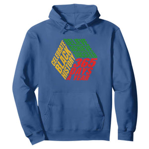 Black History Month Hoodie Believe Achieve Succeed Proud African American TS02 Royal Blue Printyourwear