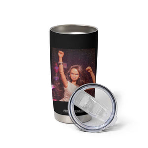 Funny Angry Doll Face Meme Graphic Tumbler Cup Unhinged Baby Stankface Reaction TS02 Print Your Wear
