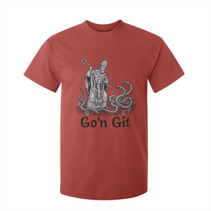 Go'n Git Funny Saint Patrick Banishing Snakes T Shirt For Kid Irish History Humor St Patricks Day TS02 Red Print Your Wear