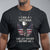 Veteran T Shirt I Am Like My Father Before Me American Angel Wings Comnbat Boots And Dog Tags TS02 Dark Heather Printyourwear