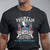 Veteran T Shirt My Oath Of Enlistment Has No Expiration Date American Bald Eagle US Flag TS02 Dark Heather Printyourwear