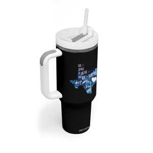 Texas Pride Tumbler With Handle The Stars at Night Are Big and Bright TS02 Print Your Wear
