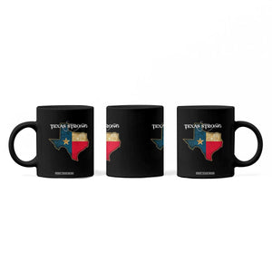 Strong Texas Coffee Mug Retro Lone Star State Pride Distressed Flag TS02 Print Your Wear