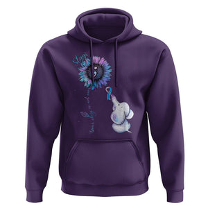 Stay Your Story Is Not Over Stay Suicide Prevention Awareness Hoodie TS02 Purple Print Your Wear