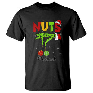 Personalized Christmas Matching Couple T Shirt Custom Name Chestnuts Xmas Funny Nuts TS02 Black Print Your Wear