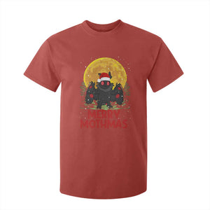 Mothman Christmas T Shirt For Kid Funny Merry Mothmas Cryptid Xmas Santa TS02 Red Print Your Wear