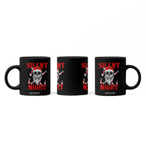 Silent Night Skull Christmas Coffee Mug Creepy Santa Gothic Holiday TS02 Print Your Wear