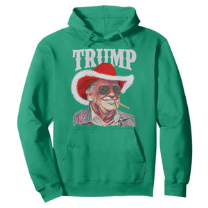 Christmas Trump Cowboy Hoodie Santa Donald TS02 Irish Green Print Your Wear