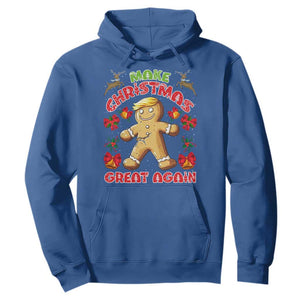 Christmas Trump Gingerbread Hoodie Make Xmas Great Again Funny Cookies TS02 Royal Blue Print Your Wear