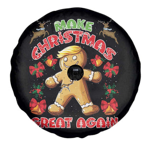 Christmas Trump Gingerbread Spare Tire Cover Make Xmas Great Again Funny Cookies TS02 Print Your Wear