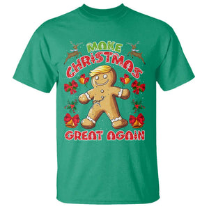 Christmas Trump Gingerbread T Shirt Make Xmas Great Again Funny Cookies TS02 Irish Green Print Your Wear