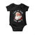 Christmas Trump Baby Onesie I Do It For The Hos Santa Donald TS02 Black Print Your Wear