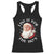 Christmas Trump Racerback Tank Top I Do It For The Hos Santa Donald TS02 Black Print Your Wear