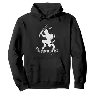 Mythical Krampus Hoodie Scary Christmas Horror Occult Holiday Eastern Folklore TS02 Black Print Your Wear