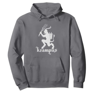 Mythical Krampus Hoodie Scary Christmas Horror Occult Holiday Eastern Folklore TS02 Charcoal Print Your Wear