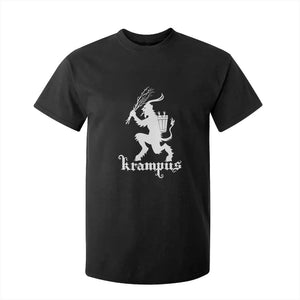 Mythical Krampus T Shirt For Kid Scary Christmas Horror Occult Holiday Eastern Folklore TS02 Black Print Your Wear