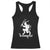 Mythical Krampus Racerback Tank Top Scary Christmas Horror Occult Holiday Eastern Folklore TS02 Black Print Your Wear