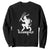 Mythical Krampus Sweatshirt Scary Christmas Horror Occult Holiday Eastern Folklore TS02 Black Print Your Wear