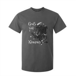 Mythical Krampus T Shirt For Kid Gruss Vom Christmas Horror Figure Greeting TS02 Dark Heather Print Your Wear