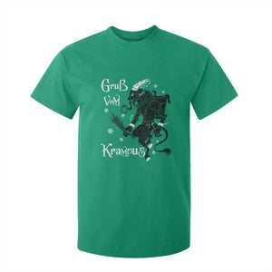 Mythical Krampus T Shirt For Kid Gruss Vom Christmas Horror Figure Greeting TS02 Irish Green Print Your Wear