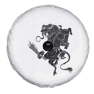 Mythical Krampus Spare Tire Cover Gruss Vom Christmas Horror Figure Greeting TS02 Print Your Wear