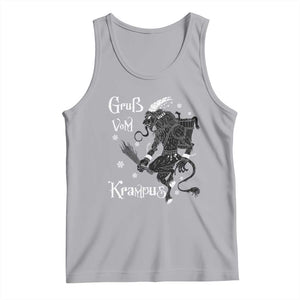 Mythical Krampus Tank Top Gruss Vom Christmas Horror Figure Greeting TS02 Athletic Heather Print Your Wear