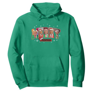 Christmas Trump Hoodie Merry Trumpmas 2024 Santa Donald Funny Xmas Pajamas TS02 Irish Green Print Your Wear