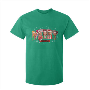 Christmas Trump T Shirt For Kid Merry Trumpmas 2024 Santa Donald Funny Xmas Pajamas TS02 Irish Green Print Your Wear