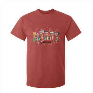 Christmas Trump T Shirt For Kid Merry Trumpmas 2024 Santa Donald Funny Xmas Pajamas TS02 Red Print Your Wear