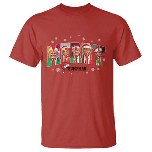 Christmas Trump T Shirt Merry Trumpmas 2024 Santa Donald Funny Xmas Pajamas TS02 Red Print Your Wear