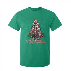 Christmas Trump Supporter T Shirt For Kid Xmas Tree Dream Team Daddys Home President 45 47 TS02 Irish Green Print Your Wear