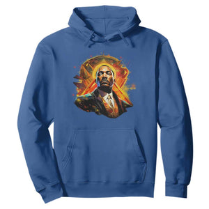 Martin Luther King MLK Hoodie Afrofuturism Graphic Art Black History Month TS02 Royal Blue Printyourwear