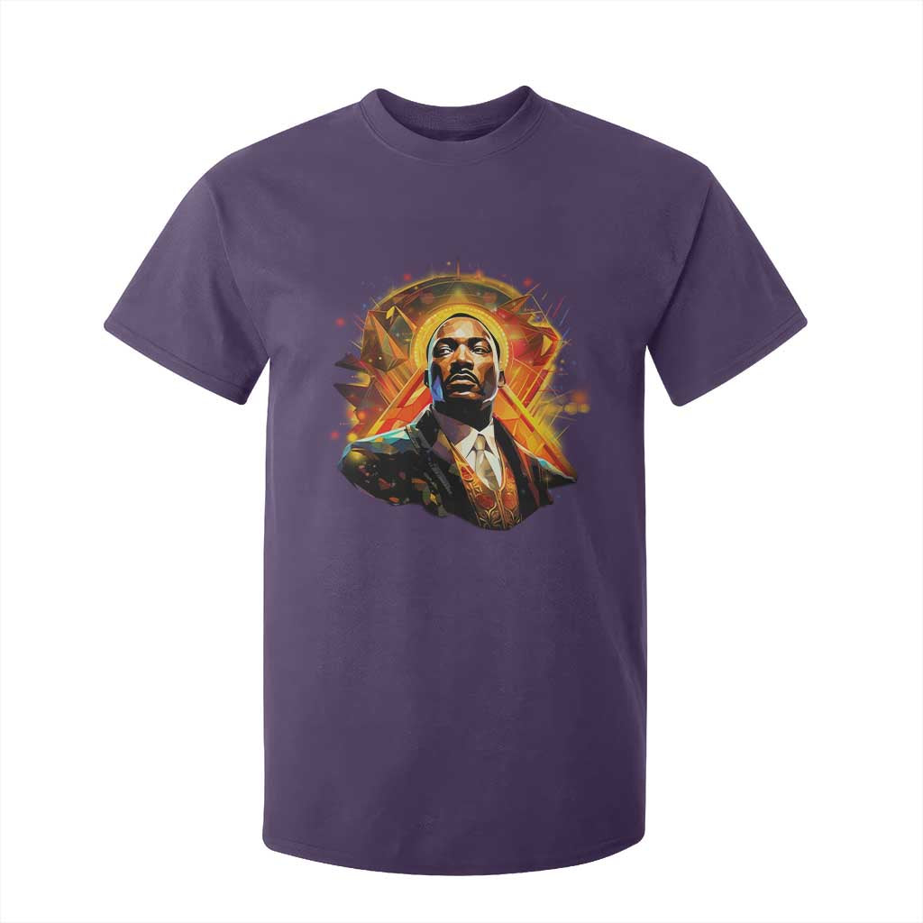 Martin Luther King MLK T Shirt For Kid Afrofuturism Graphic Art TS02 Purple Print Your Wear