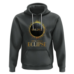 Total Solar Eclipse Hoodie 8 April 2024 Totality Phenomenon United States TS02 Dark Heather Printyourwear