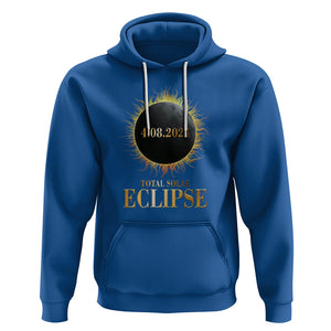 Total Solar Eclipse Hoodie 8 April 2024 Totality Phenomenon United States TS02 Royal Blue Printyourwear