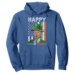 Funny Biden St Patricks Day Hoodie Happy 4th Of Easter American Irish Flag Shamrock TS02 Royal Blue Print Your Wear