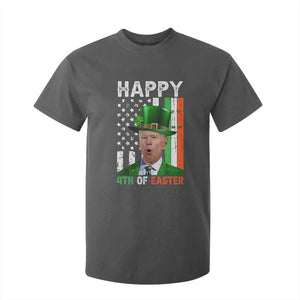 Funny Biden St Patricks Day T Shirt For Kid Happy 4th Of Easter American Irish Flag Shamrock TS02 Dark Heather Print Your Wear