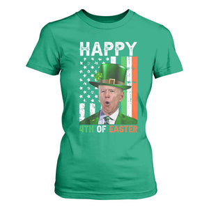 Funny Biden St Patricks Day T Shirt For Women Happy 4th Of Easter American Irish Flag Shamrock TS02 Irish Green Print Your Wear