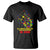 Sunflower Autism Awareness T Shirt In A World Where You Can Be Anything Be Kind Puzzle TS02 Black Printyourwear