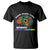 Autism Awareness T Shirt Some Gears Turn Differently Acceptance Neurodiversity Brain Gear TS02 Black Printyourwear