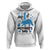 My First Mother's Day Hoodie New Mom Mama Bear Blue Baby Boy TS02 White Printyourwear