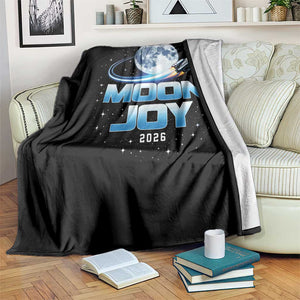 Celestial Moon Joy 2026 Throw Blanket Rocket Launch '26 Lunar Mission Celebration TS02 Print Your Wear