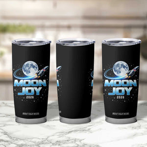 Celestial Moon Joy 2026 Tumbler Cup Rocket Launch '26 Lunar Mission Celebration TS02 Print Your Wear