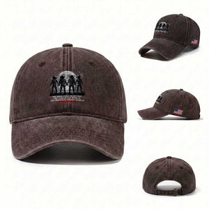 Historic 2026 Lunar Mission Crew Celebration Washed Cotton Baseball Cap Proud To Be Beyond Low Earth Orbit TS02 Washed Cap Universal Fit Dark Brown Print Your Wear