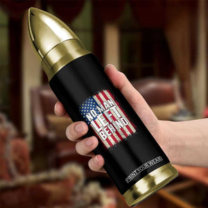 No Man Left Behind Patriotic Bullet Tumbler Distressed American Flag TS02 Print Your Wear